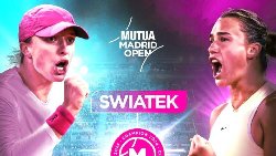 Lịch thi đấu tennis ngày 4/5: Chung kết đơn nữ Madrid Open - Swiatek vs Sabalenka