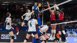Bảng xếp hạng bóng chuyền nữ Volleyball Nations League 2025 mới nhất