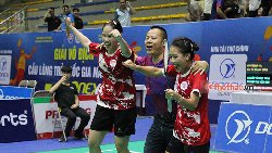 Lâm Đồng thắng chủ nhà Hải Phòng, vào chung kết giải cầu lông trẻ quốc gia