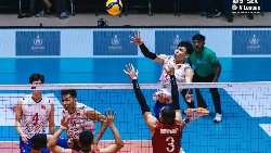 Tuyển bóng chuyền nam Việt Nam 'xử đẹp' Thái Lan ở SEA V.League 2025