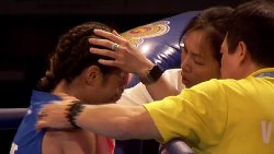 Võ sĩ Việt Nam khóc vì bị xử thua tại giải Boxing U22 châu Á 2025