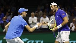 Kết quả tennis hôm nay 22/11: Italia vào bán kết Davis Cup 2024