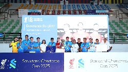 Scavi lên ngôi vô địch Giải bóng đá Cúp Standard Chartered 2025