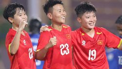 Nữ Việt Nam thắng Maldives 7-0 tại trận mở màn vòng loại Asian Cup nữ 2026
